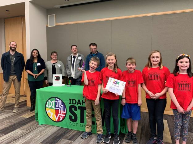2nd Place Winners – Team Wolverine, Lena Whitmore Elementary School, Moscow